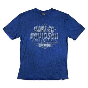Harley-Davidson Motorcycle Legendary Blue T-Shirt